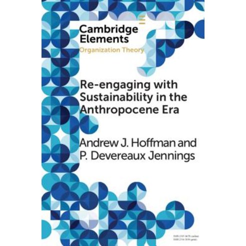 (영문도서) Re-Engaging with Sustainability in the Anthropocene Era: An Institutional Approach Paperback, Cambridge University Press, English, 9781108727693