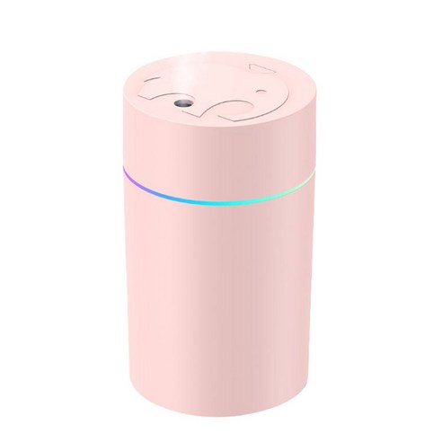 가습기 USB 가습기 소형 가정용 빅스프레이 에어가습기, 분홍색