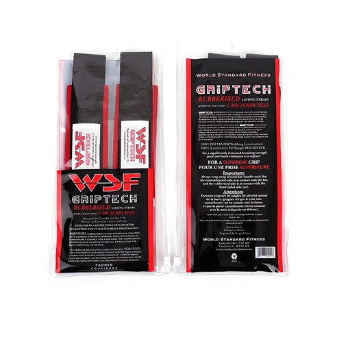 "악력 때문에 운동을 포기하셨나요? WSF 그립테크 리프팅 헬스 스트랩이 해결책입니다!" wsf스트랩
