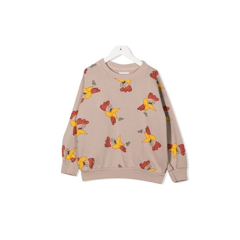 보보쇼즈 22FW 키즈 치킨 헤드 패턴 맨투맨 222AC040 210