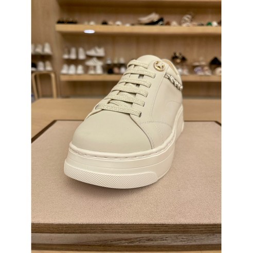 탠디 (Tandy) 여성화 밴드끈 스니커즈 J1566V IVORY 4Cm