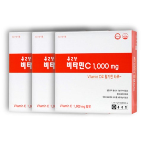 종근당건강 비타민C 1000mg 600정, 1개