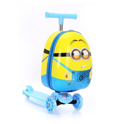 스타일과 실용성을 모두 갖춘 16인치 킥보드 트렁크 여행 캐리어 가방으로 특별한 여행을!