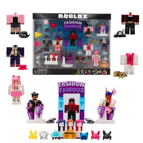 생일 블록 액세서리 주변 2024 게임 패션 빌딩 인형 Roblox 어린이 선물 및 8 연예인 장난감, [01]1