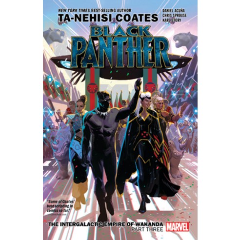 (영문도서) Black Panther Book 8: The Intergalactic Empire of Wakanda Part Three Paperback, Marvel Universe, English, 9781302914462