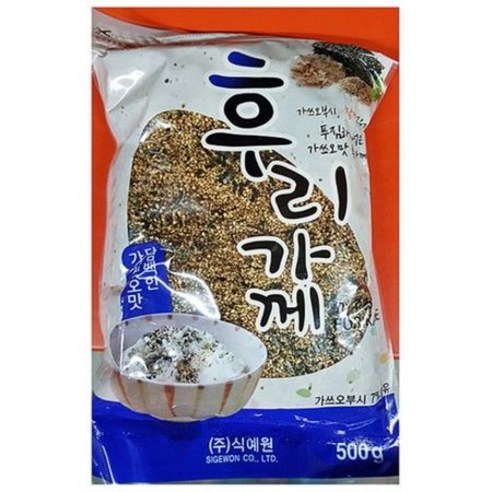 일본식 주먹밥용 가쓰오 후리가케 500g X10 대용량 뷔페용, 10개