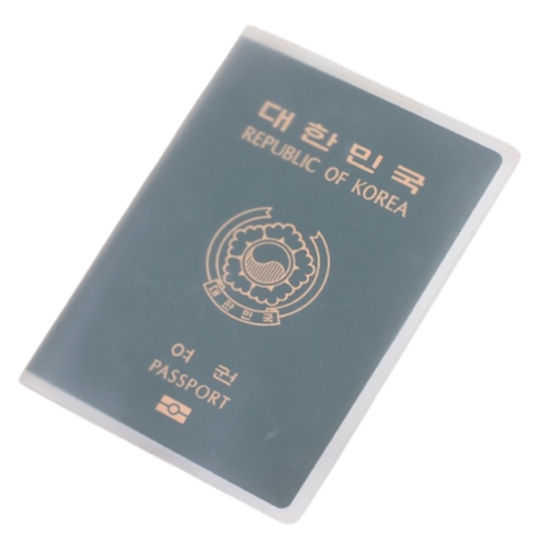 투명 반투명 여권케이스