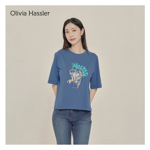 올리비아하슬러 레터링 자수 스케치 라운드넥 티셔츠 OHCMTS104 – 제목입니다. 올리비아하슬러티셔츠 올리비아하슬러 레터링 자수 스케치 라운드넥 티셔츠 OHCMTS104 – 제목입니다. 올리비아하슬러티셔츠