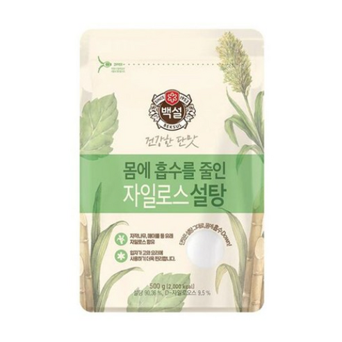 (상온)백설 하얀자일로스설탕500g, 500g, 25개