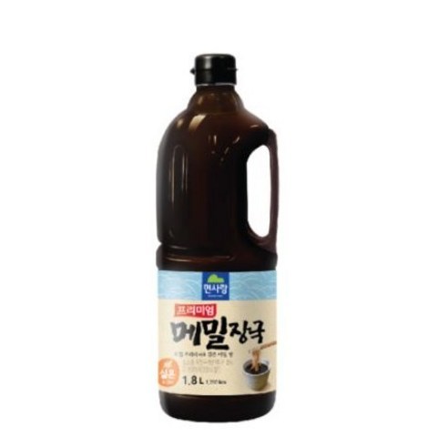 면사랑 프리미엄 메밀장국 1.8L, 1개 메밀소바육수