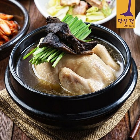 [G][당신덕] 능이 삼계탕 1.2kg x 2팩, 2개