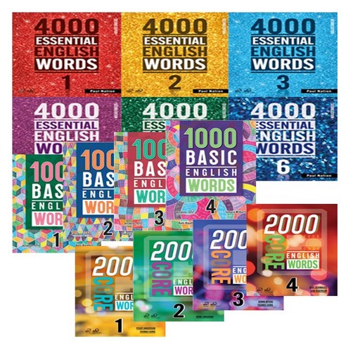 1000 Basic/ 2000/ Core 4000 Essential English words, 4000 Word-5