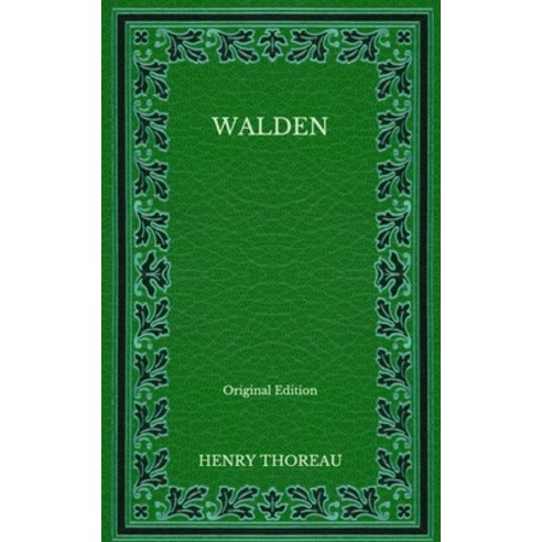 Walden - Original Edition Paperback, Independently Published, English, 9798564300285