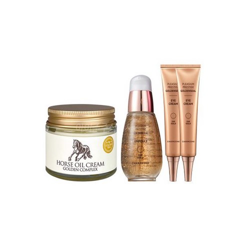 참존 마유 크림 골든 컴플렉스 70ml + 골든실 앰플 1개 + 아이크림 2개