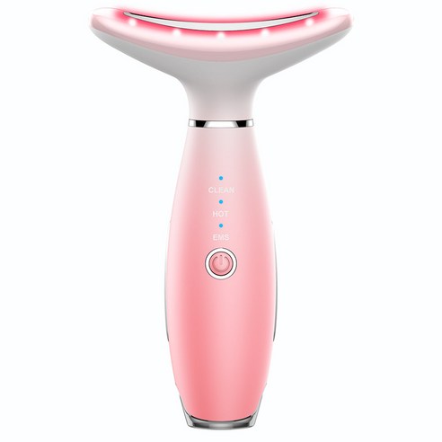 포드매시 갈바닉 목주름 피부마사지기 고주파 미용기, 핑크, FM-183