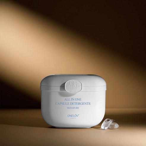 원로브 캡슐세제, 톡 던져 넣고 세탁 끝!