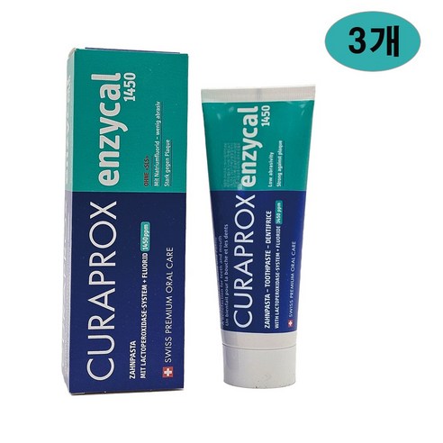큐라덴 큐라프록스 엔자이칼 Enzycal1450: 완벽한 시린이 잇몸 관리의 동반자 큐라프록스