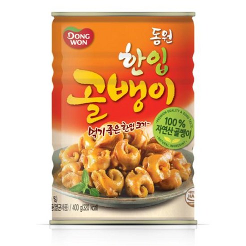 동원 한입 골뱅이 400g 5캔, 5개