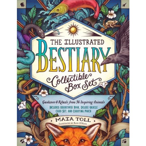 The Illustrated Bestiary Collectible Box Set: Guidance and Rituals from 36 Inspiring Animals; Includ... Hardcover, Storey Publishing, English, 9781635863369