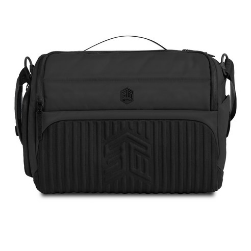 에스티엠굿즈 15/16인치 노트북가방 16L 메신저백 덕스 메신저백, 블랙 나이트