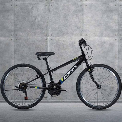 알톤스포츠 2023 코렉스 MTB 자전거 맨하탄 24GS 미조립 박스배송, 블랙, 158cm