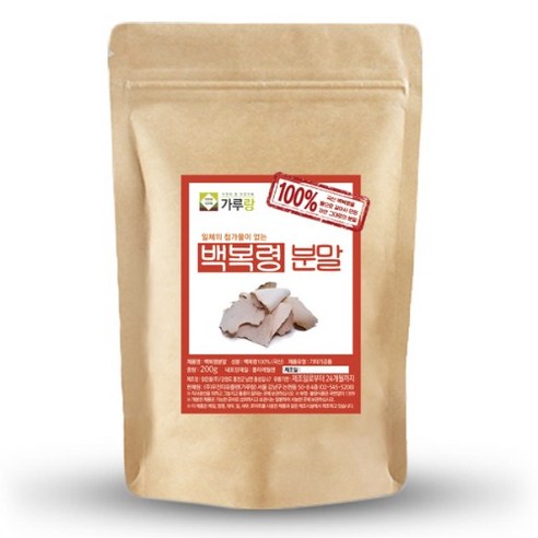 가루랑 100% 국산 백복령분말 선식, 1개, 200mg