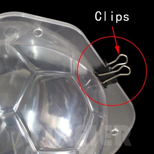 디자인 3D 축구 사탕 초콜렛 형 부엌 폴리 탄산염 과자 굽기 제과 용품