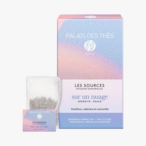 프랑스 팔레 데 테 Palais des Thés on a cloud 온 어 클라우드 인퓨젼 허브차 40g, 1개