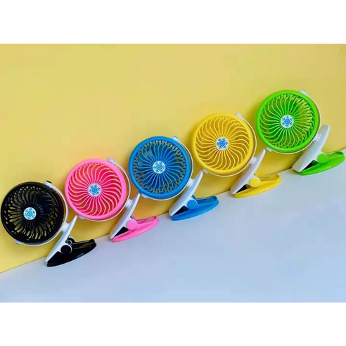 BUBA KC인증 간편한 유모차선풍기 아기유모차선풍기, 색상 랜덤발송, bb-630 유모차선풍기, 1개