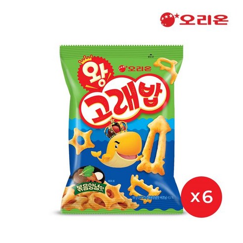 오리온 [N] 오리온 왕고래밥(56g) x 6개, 56g