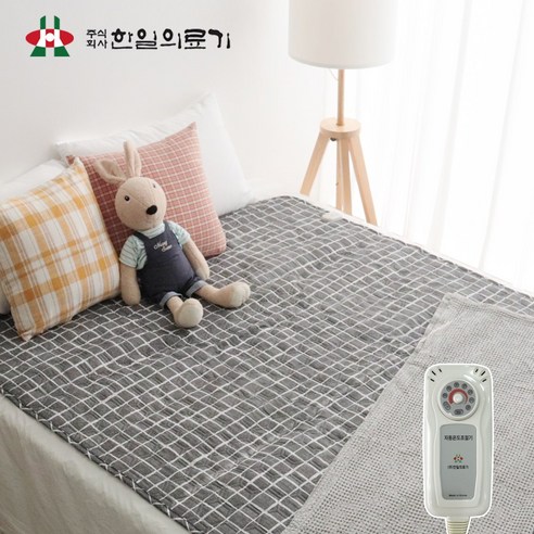 (주)한일의료기 블랙별 전기장판 전기요, 블랙별 대형 180 x140cm