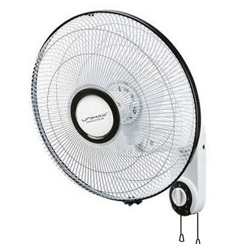 시원한 바람 벽걸이형 유니맥스5121 심플 벽걸이 선풍기 40cm 3엽날개, 본품1개