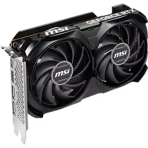 MSI GeForce RTX 4060 Ventus 2X Black OC D6 8GB: High-Performance Graphics Card for Gaming, Editing, and Design