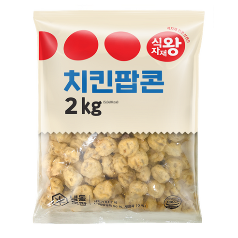 식자재왕 치킨팝콘 2kg