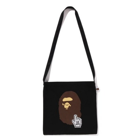 A BATHING APE 베이프 정품 BAPE ONLINE SACOCHE M 블랙