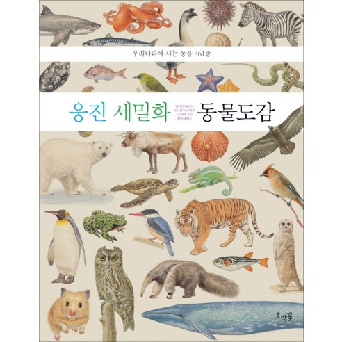 웅진 세밀화 동물도감:우리나라에 사는 동물 461종, 호박꽃, 세밀화로 그린 어린이 자연 관찰 시리즈