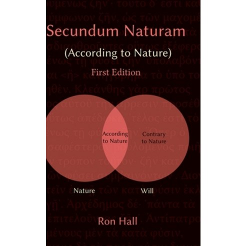 Secundum Naturam (According to Nature) Hardcover, Lulu.com