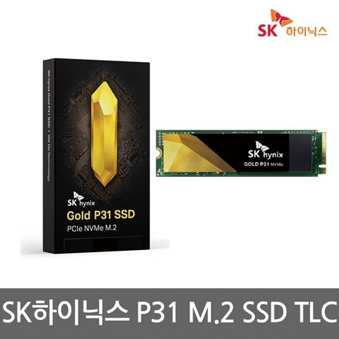 SK하이닉스 Gold P31 M.2 NVMe SSD 500GB~2TB TLC ESUN, 500GB
