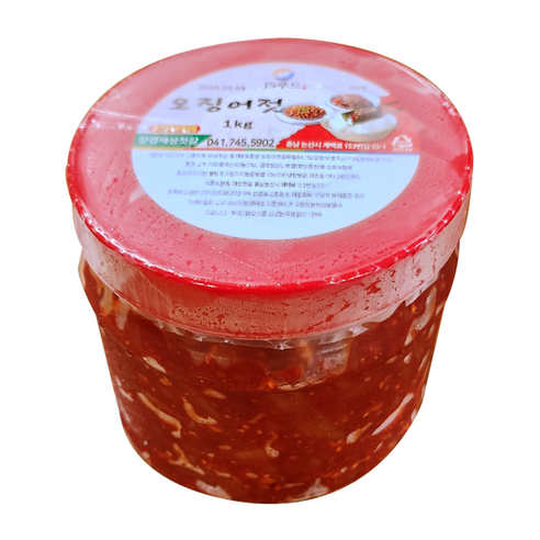 강경재성젓갈 오징어젓(실속형), 4kg, 1개