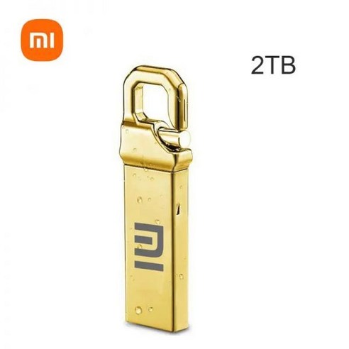 2TB U 디스크 미니 펜 드라이브 USB 메모리 플래시 타입 C 고속 Usb3.2 방수 펜드라이브 금속