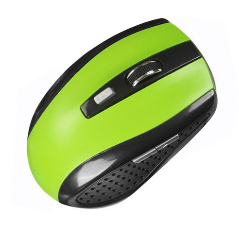 YJQ 노트북 무선 마우스 재택근무 다양한 색상 가능, 녹색