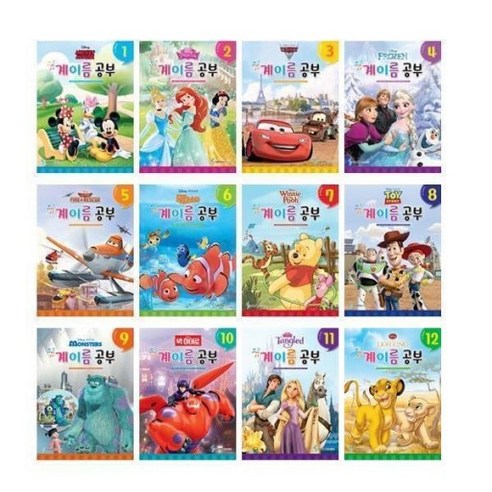 디즈니 계이름 공부 1 2 3 4 5 6 7 8 9 10 11 12 Mickey Mouse 선택구매 삼호뮤직