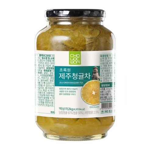 초록원 제주청귤차 2kg, 1개입, 1개