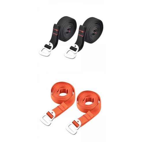 2x 수하물 스트랩 여행 가방 포장 벨트 플랫 번지 코드 1m