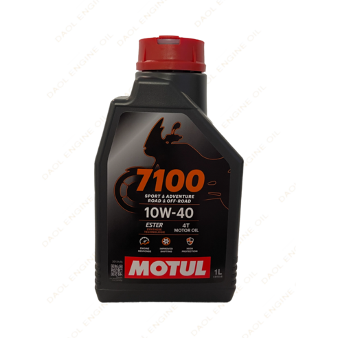 모튤 7100 10W40 100% 합성유 오토바이 스쿠터 엔진오일 리뷰 모튤7100