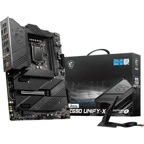 MSI MEG Z590 Unify-X (ATX Intel Core LGA 1200 DDR4 PCIe 4 CFX M.2 Wi-Fi 6E) 게이밍 마더보드, MEG Z590 UNIFY-X_ATX
