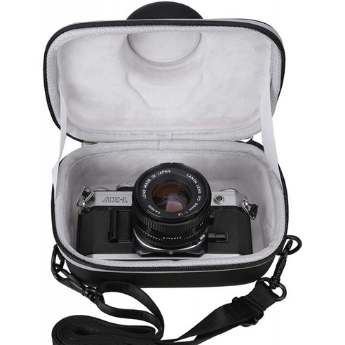 캐논 AE-1 35mm 필름 카메라의 아프로카 하드 스토리지 케이스 : 카메라 & 사진, 단일옵션