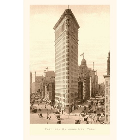 (영문도서) Vintage Journal Flat Iron Building New York City Paperback, Found Image Press, English, 9781669511892