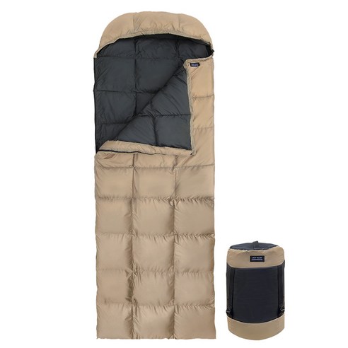 캠프빌리지 클라우드 구스침낭으로 따뜻하고 낭만적인 겨울 차박을!