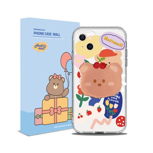 아이폰 7 8 SE2 11 12 PRO 12MINI 알록 달록 그립톡 케이스